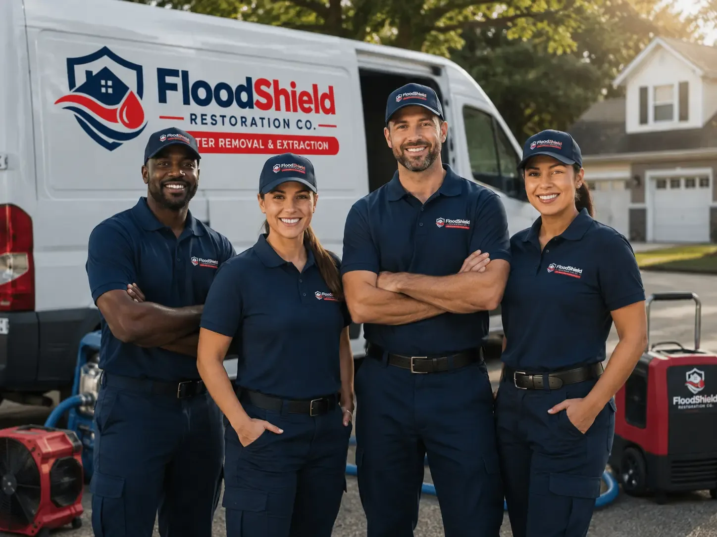 Flood Damage Restoration company in Davenport, CA